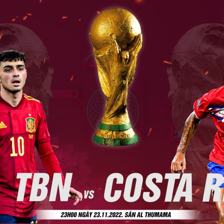 Soi kèo World Cup 2022 Tây Ban Nha vs Costa Rica, 23h ngày 23/11